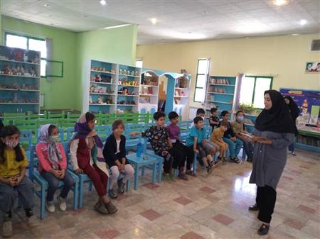 قصه گویی در کانون پرورش فکری کودکان و نوجوانان به مناسبت اربعین