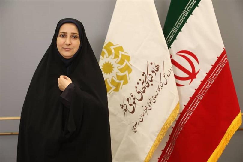 رئیس اداره کتابخانه های شهرستان چناران سرکارخانم تکتم مهدوی نسب